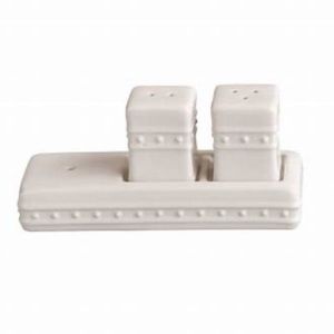 NWT Retired Nora Fleming S6B pearl dot Salt and Pepper Shaker